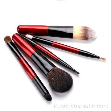 5 pcs Travel makeup brushes set